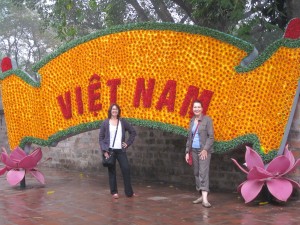 KC and Kathleen Arrive in Vietnam